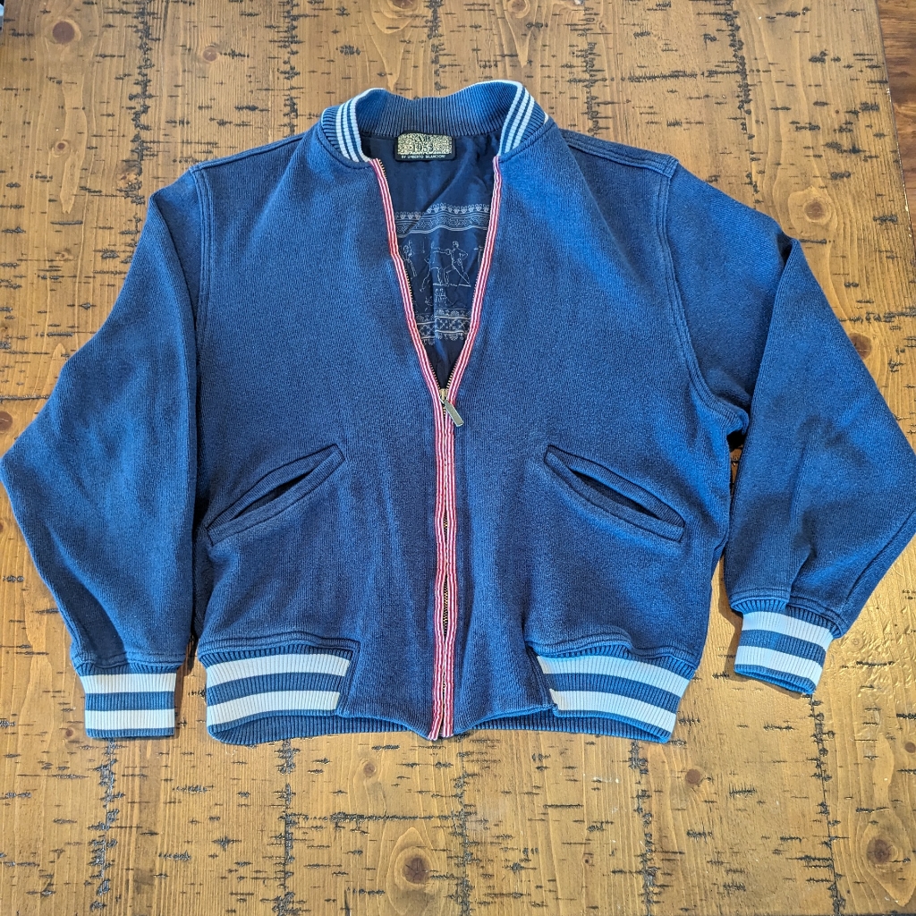 Made In Italy Umberto Bilancioni M Full-Zip Sweater